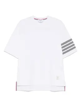 Thom Browne: Футболка  4-Bar в полоску