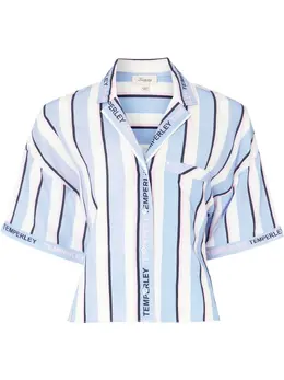 Temperley London: Голубая рубашка 