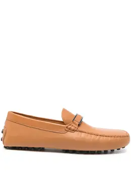 Tod's: Коричневые туфли  Gommino