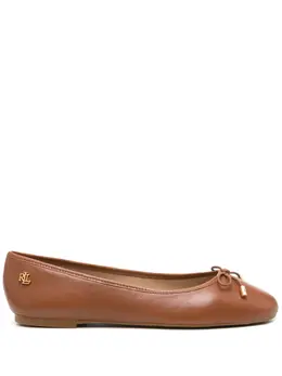 Lauren Ralph Lauren: Коричневые балетки 