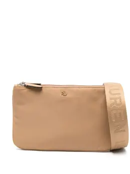Lauren Ralph Lauren: Коричневая сумка через плечо 