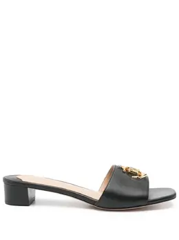 Lauren Ralph Lauren: Чёрные сандалии 