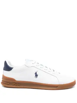 Polo Ralph Lauren: Белые кроссовки 