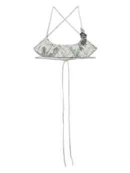 Blumarine: Атласный топ 
