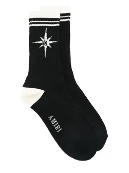 AMIRI: Чёрные носки 