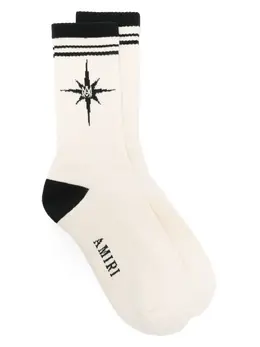 AMIRI: Бежевые носки 