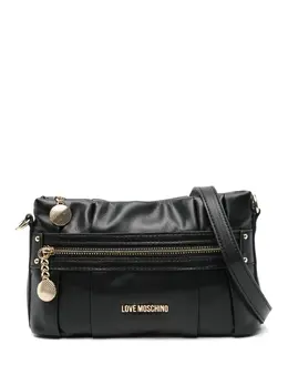 Love Moschino: Чёрная сумка через плечо 