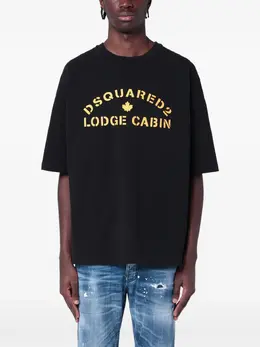 DSQUARED2: Футболка с принтом 