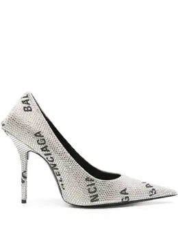 Balenciaga Pre-Owned: Серебристые туфли 