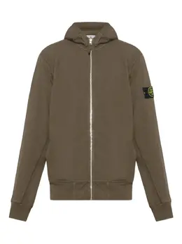 Stone Island: Кардиган  Compass цвета хаки