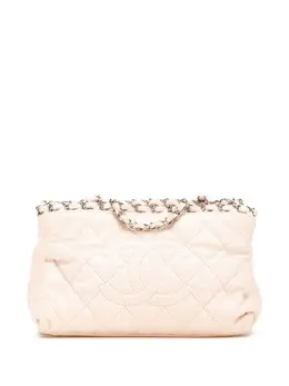 CHANEL Pre-Owned: Коричневая сумка-шоппер 