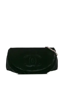 CHANEL Pre-Owned: Чёрный кошелёк 