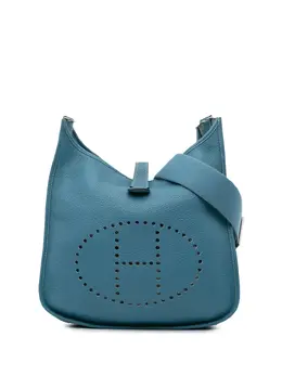 Hermès Pre-Owned: Голубая сумка через плечо 