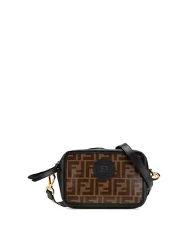 Fendi Pre-Owned: Чёрная сумка через плечо 