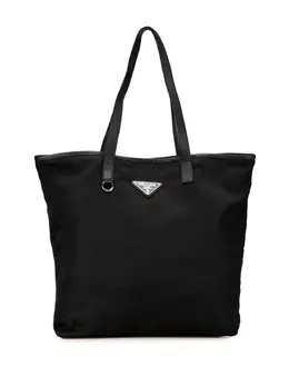 Prada Pre-Owned: Чёрная сумка-шоппер 