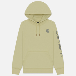Carhartt: Зелёная толстовка 