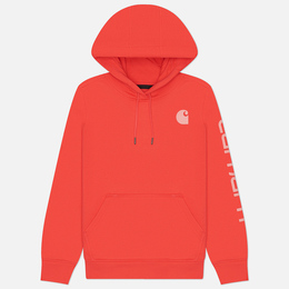 Carhartt: Красная толстовка 