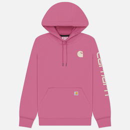 Carhartt: Розовая толстовка 
