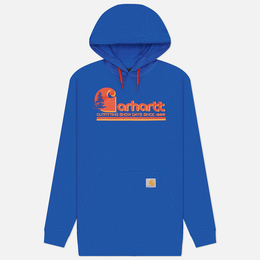 Carhartt: Синяя толстовка 