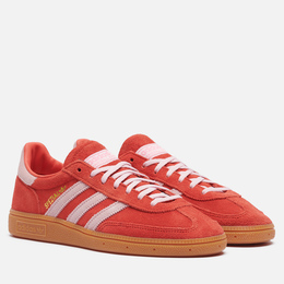 adidas: Оранжевые кроссовки  Handball Spezial