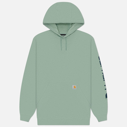 Carhartt: Зелёная толстовка 