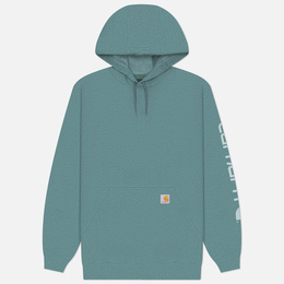 Carhartt: Зелёная толстовка 