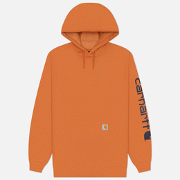 Carhartt: Оранжевая толстовка 