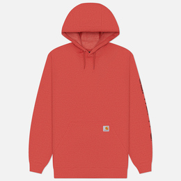 Carhartt: Красная толстовка 