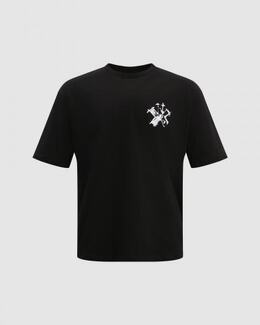 COMME des FUCKDOWN: Чёрная футболка 