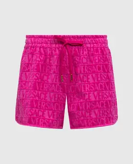 Versace: Розовые шорты 
