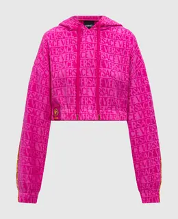 Versace: Розовая толстовка 