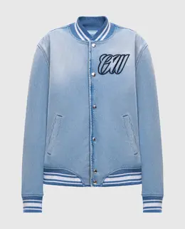 Off-White: Блакитні куртки 