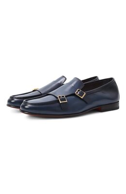Santoni: Синие туфли 