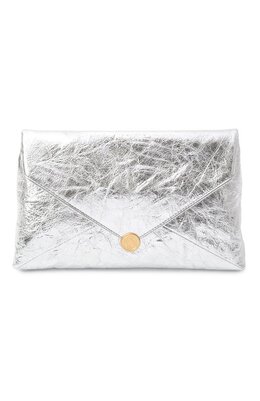 Dries Van Noten: Серебристая сумка 