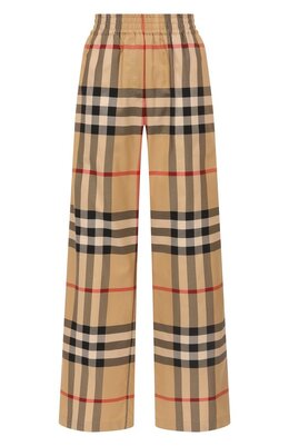 Burberry: Хлопковые брюки 