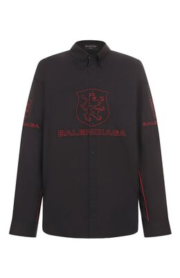 Balenciaga: Хлопковая рубашка 