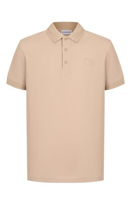 Burberry: Хлопковое поло 