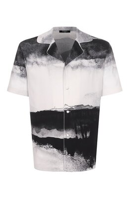 Balmain: Рубашка из вискозы 