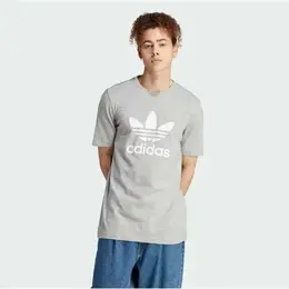 adidas: Серая футболка  Adicolor Classics