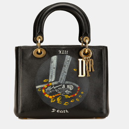 Dior: Чёрная сумка 