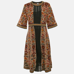M Missoni: Коричневое платье 