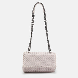 Bottega Veneta: Светлая сумка  Intrecciato