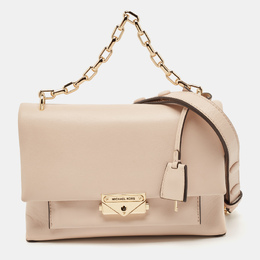 Michael Kors: Бежевая сумка на руку 