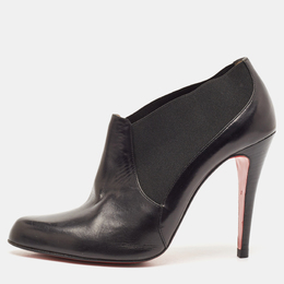 Christian Louboutin: Чёрные ботинки 