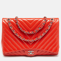 Chanel: Оранжевая сумка 