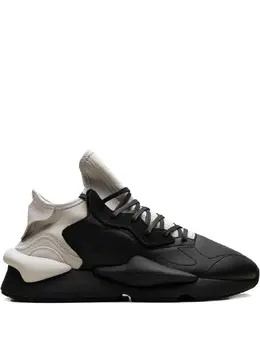 Y-3: Чёрные кроссовки  Kaiwa