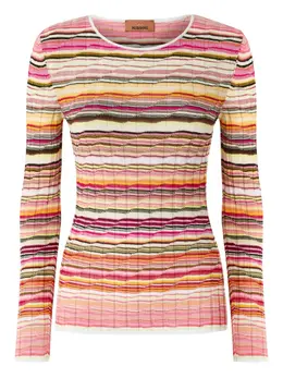 Missoni: Свитер в полоску 