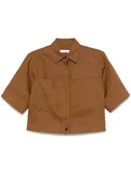 Max Mara: Светлая рубашка 