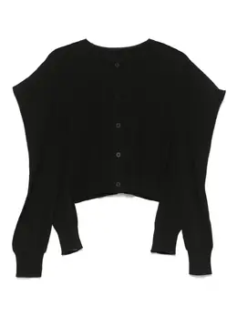 Issey Miyake: Чёрный кардиган 