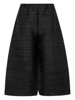 Pleats Please Issey Miyake: Чёрные брюки 
